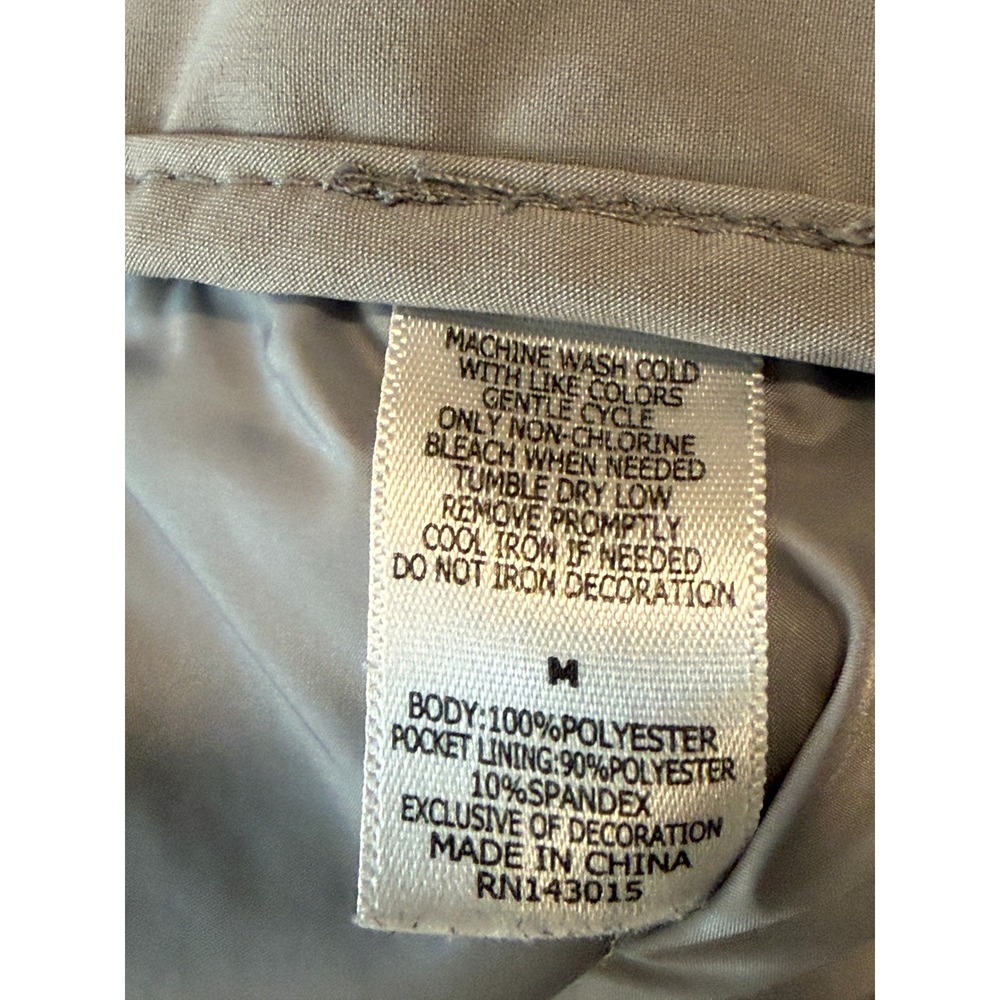 AT&T Sales Blue Gray Colorblock Puffer‎ Jacket Size Medium - Picture 9 of 9